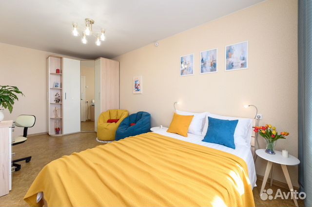 

1-к. квартира, 32 м², 1 кровать