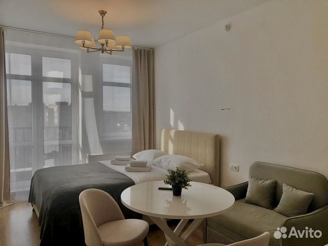 

Квартира-студия, 25 м², 2 кровати