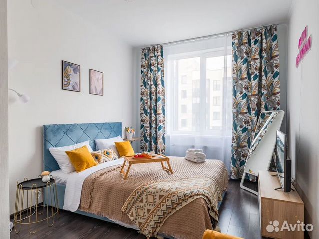 

1-к. квартира, 35 м², 2 кровати