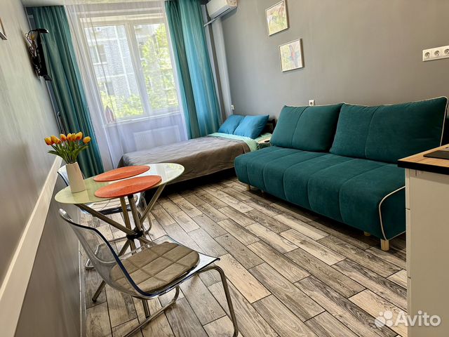 

Квартира-студия, 31 м², 2 кровати