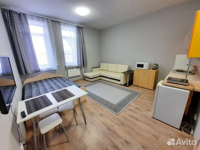 

Квартира-студия, 30 м², 2 кровати