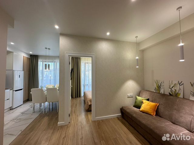 

1-к. квартира, 40 м², 2 кровати