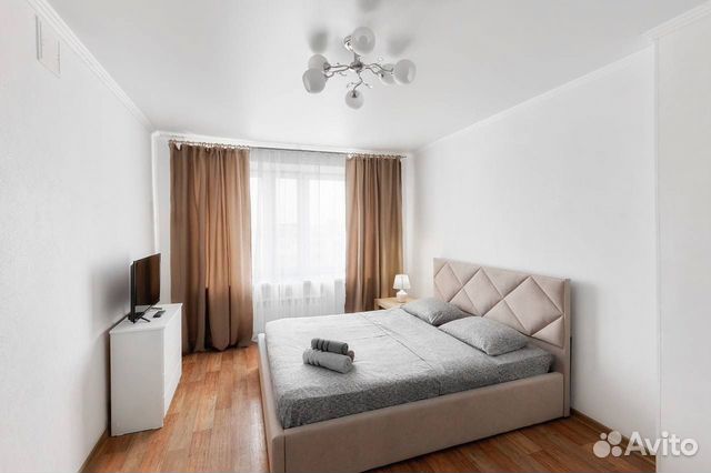 

1-к. квартира, 38 м², 2 кровати
