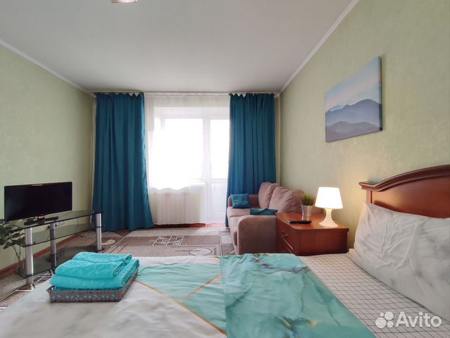 

1-к. квартира, 36 м², 2 кровати