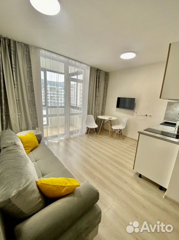 

Квартира-студия, 28 м², 3 кровати