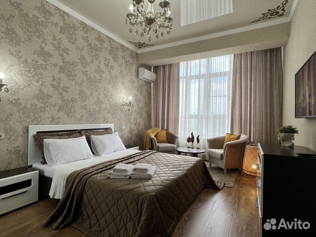 

1-к. квартира, 61 м², 2 кровати