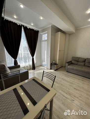 

Квартира-студия, 30 м², 2 кровати