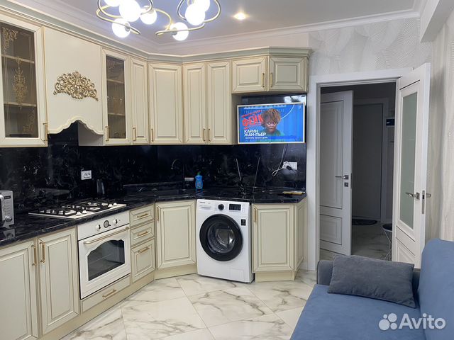 

1-к. квартира, 55 м², 2 кровати