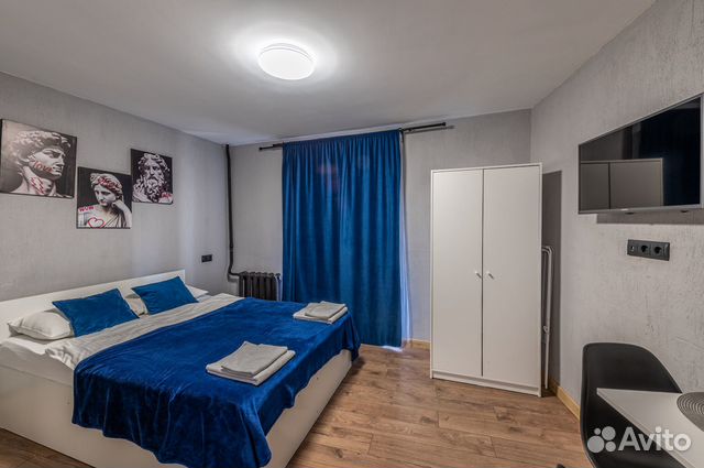 

Квартира-студия, 30 м², 1 кровать