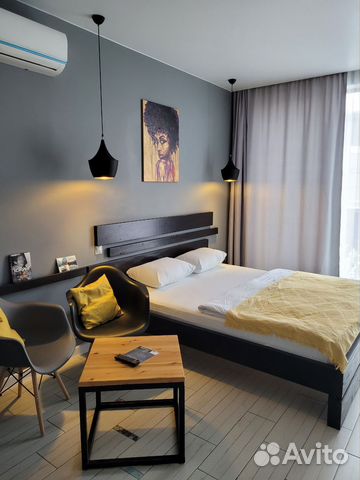 

Квартира-студия, 25 м², 1 кровать