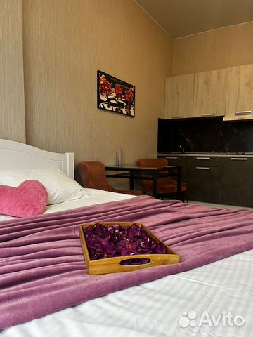 

Квартира-студия, 27 м², 1 кровать