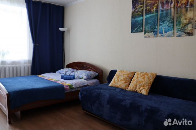 

1-к. квартира, 37 м², 2 кровати