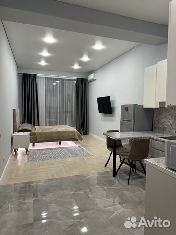 

Квартира-студия, 36 м², 1 кровать