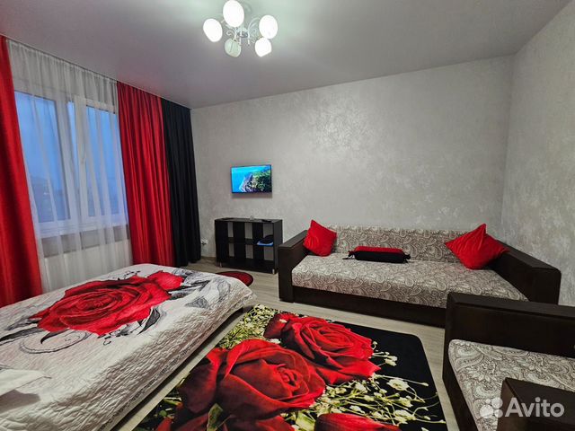 

1-к. квартира, 38 м², 3 кровати