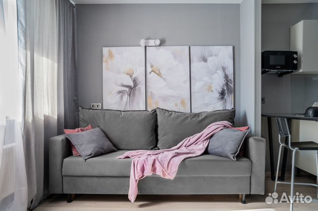 

Квартира-студия, 30,4 м², 2 кровати