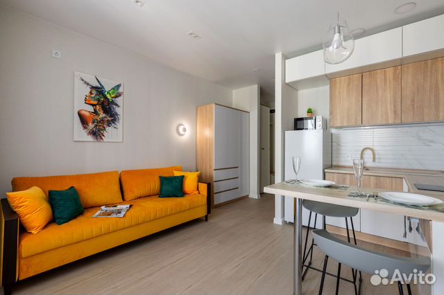 

Квартира-студия, 24 м², 1 кровать