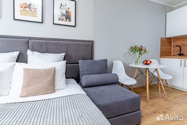 

Квартира-студия, 23 м², 2 кровати