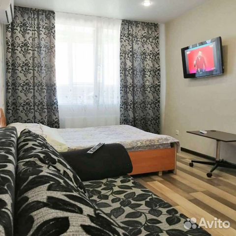 

1-к. квартира, 46 м², 2 кровати