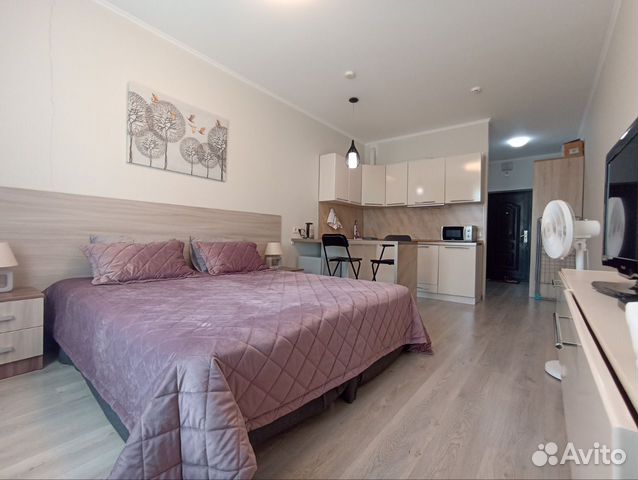 

Квартира-студия, 27 м², 1 кровать