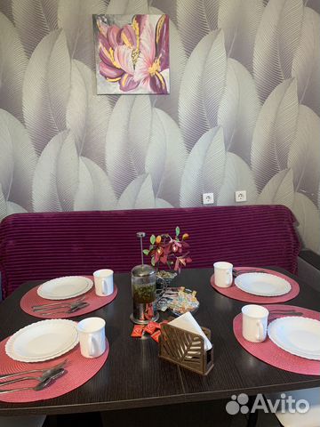 

1-к. квартира, 40 м², 4 кровати