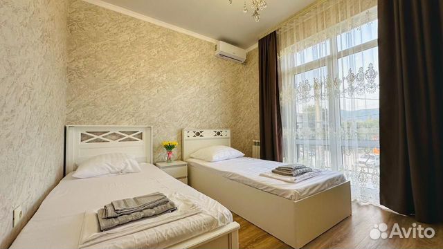 

Квартира-студия, 15 м², 2 кровати