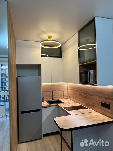

Квартира-студия, 27 м², 2 кровати