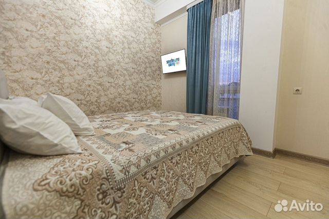 

1-к. квартира, 39 м², 2 кровати