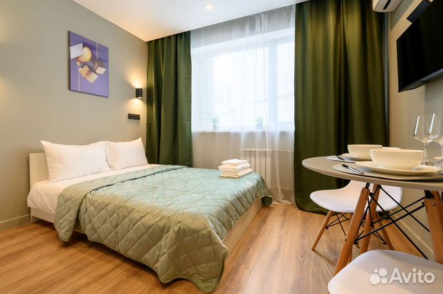

Квартира-студия, 18 м², 1 кровать
