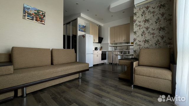 

Квартира-студия, 27 м², 2 кровати