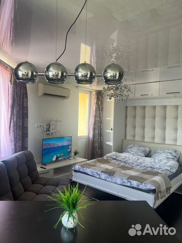 

Квартира-студия, 37 м², 2 кровати