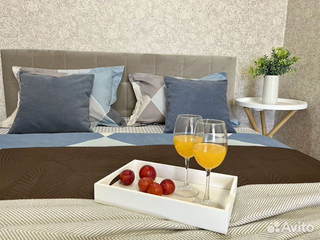 

1-к. квартира, 46 м², 2 кровати