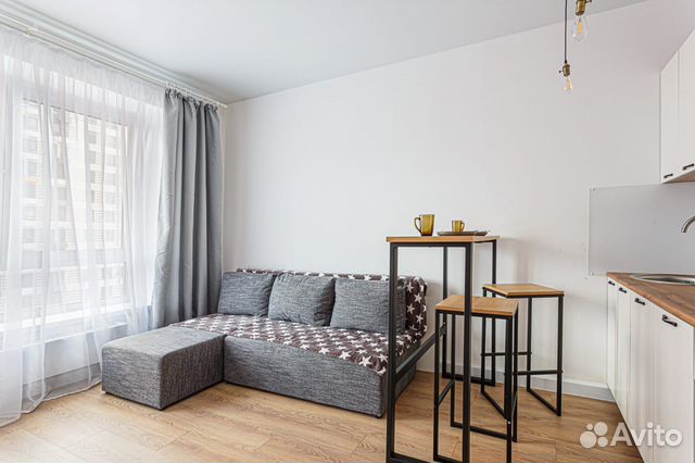 

Квартира-студия, 22 м², 1 кровать