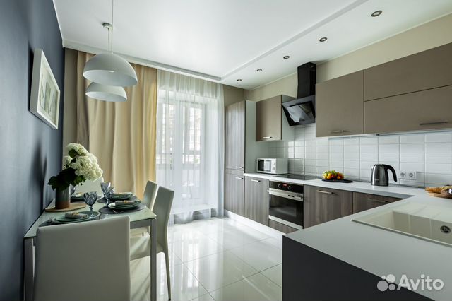 

1-к. квартира, 46 м², 2 кровати