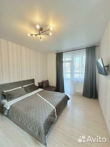 

1-к. квартира, 40 м², 2 кровати