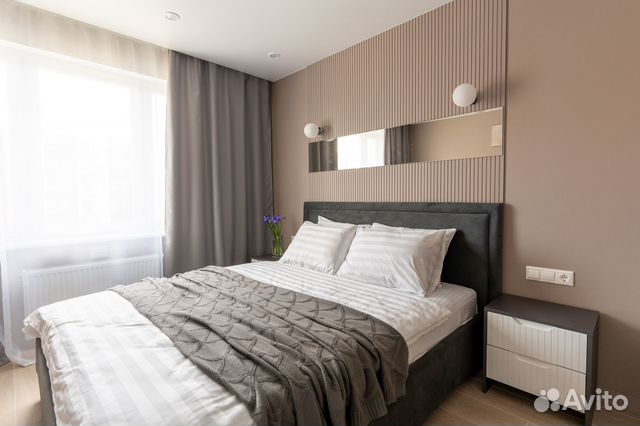 

1-к. квартира, 42 м², 2 кровати