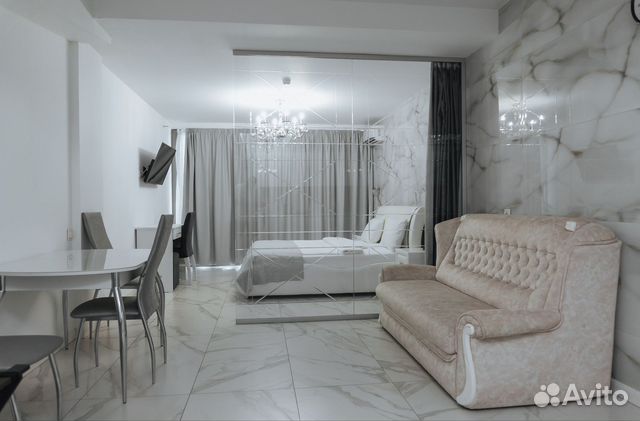 

Квартира-студия, 50 м², 2 кровати