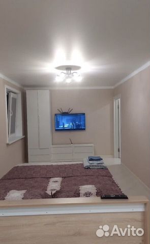 

1-к. квартира, 38 м², 2 кровати