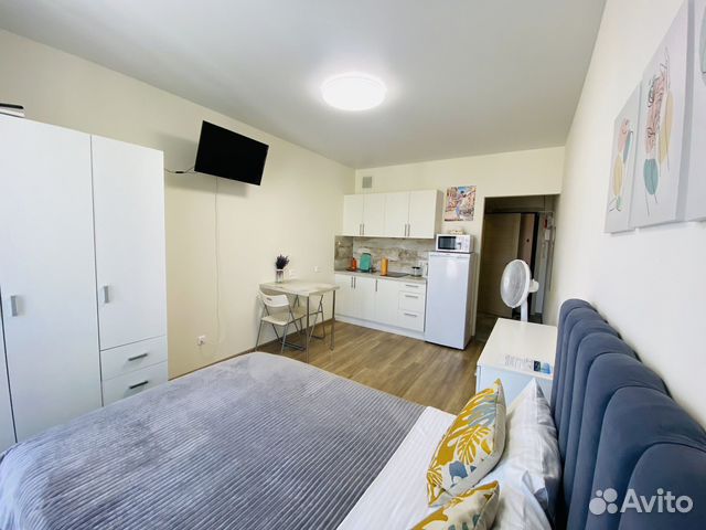 

Квартира-студия, 25 м², 1 кровать