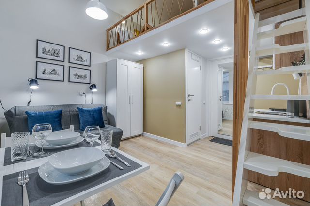 

Квартира-студия, 20 м², 2 кровати