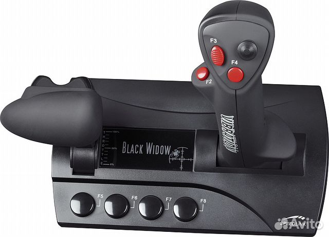 Джойстик (штурвал) Speedlink SL-6640 Black Widow