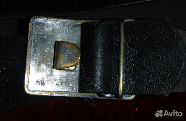 Ремень с пряжкой вохр мпс