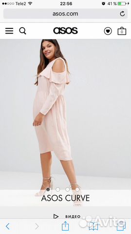 Новое платье ASOS большого размера Новое платье ASOS большого размера