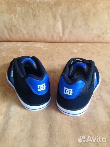Новые кожаные кроссовки DC