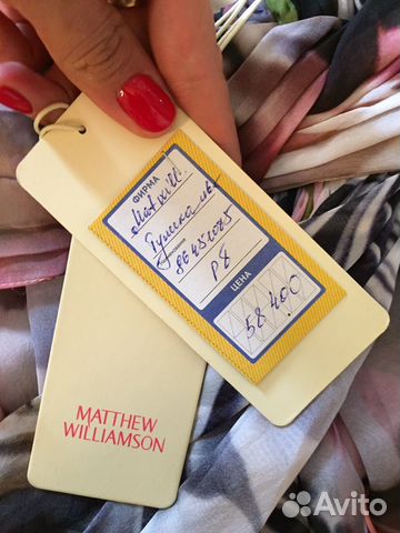 Платье Matthew Williamson новое оригинал