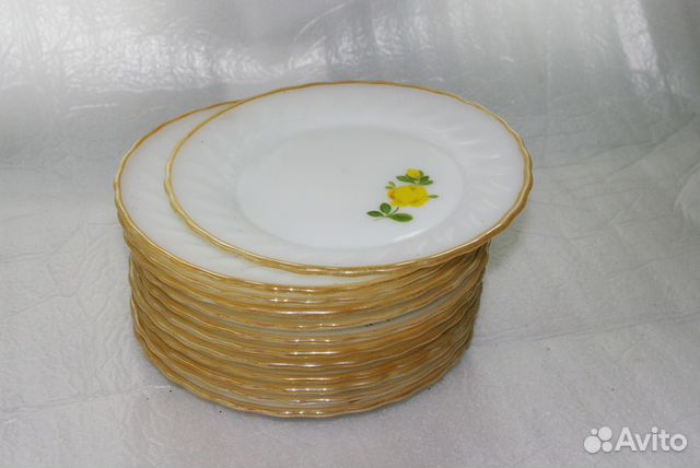 Тарелки стекло. СССР 12 штук