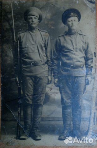 Фото Бойцы Российской имперской Армии 1914 год