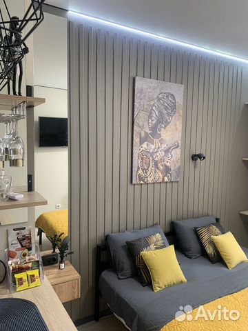 

Квартира-студия, 26 м², 2 кровати