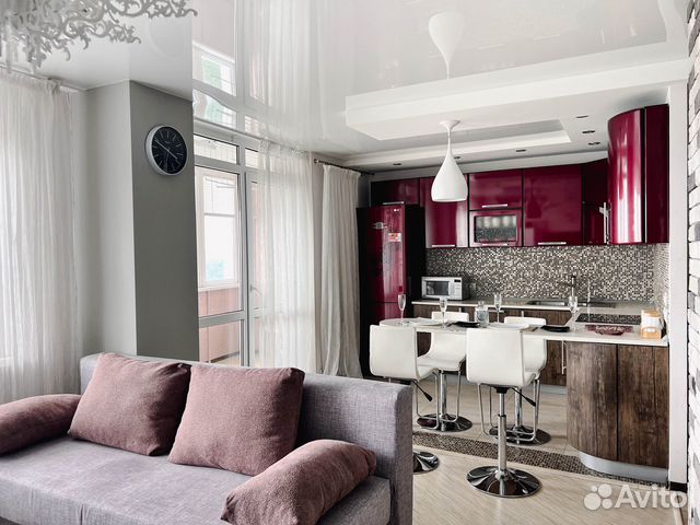 

Квартира-студия, 45 м², 2 кровати