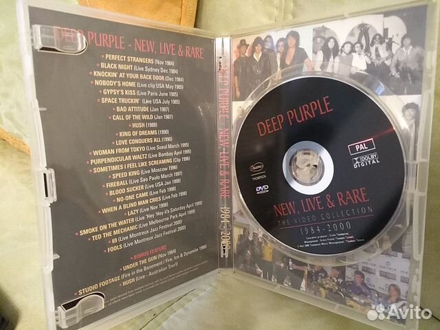 Deep Purple live collection фирм. Mint Deep Purple live collection фирм. Mint