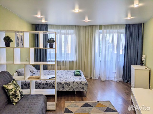 

1-к. квартира, 40 м², 2 кровати